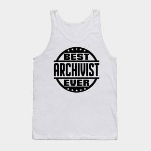 Best Archivist Ever Tank Top